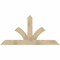 Ekena Millwork Richland Rough Sawn Timber Gable Bracket, Douglas Fir, 72"W x 36"H x 2"D x 6"F, 12/12 Pitch GBW072X36X0206RIC00RDF - alternate 1